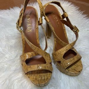 Lauren Ralph Lauren Cork Heel